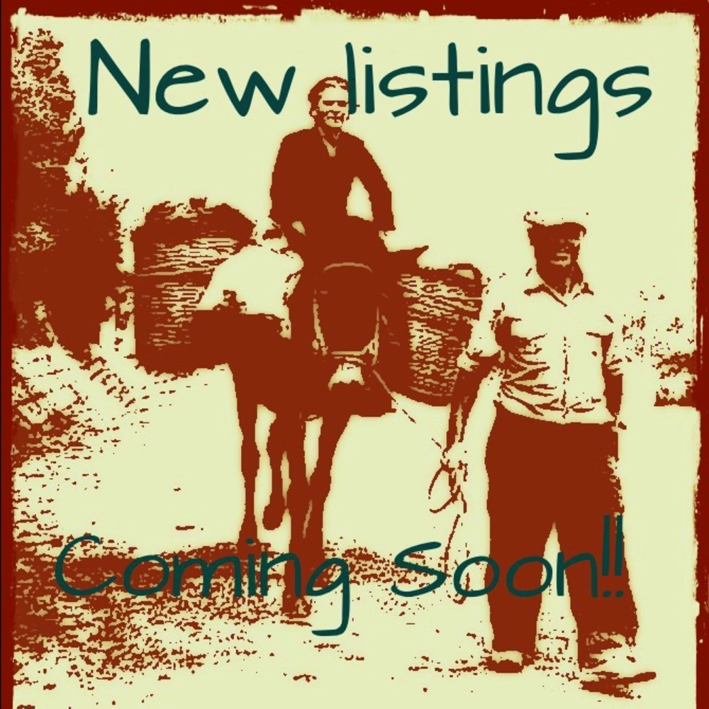 New listings coming